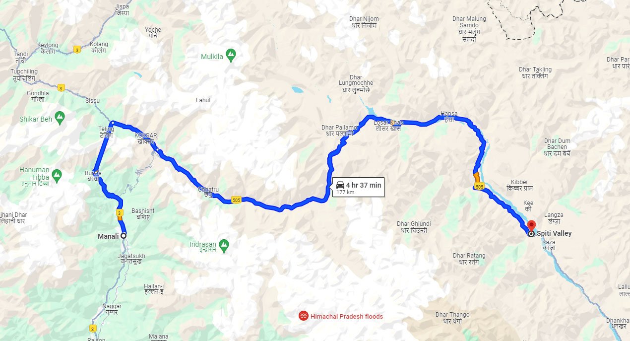 manali-to-spiti-valley-road-map